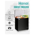 Chest Freezer Deep Freezer for Garage 5.0 Cu.Ft Compact Freezer
