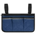 thumbnail image 1 of Bolsa para Reposabrazos de Silla de Playa Uxcell [1-Pack] - Poliéster Impermeable con Correas Ajustables y Franja Reflectante Playa [Azul Oscuro], 1 of 1