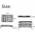 thumbnail image 2 of Cooling Racks for Cooking and Baking:3 Layers Stackable Baking Rack,Cookie Cooling Rack for Oven,Wire Rack for Baking Sheet,Wire Cooling Rack for Baking Cake, French Fries, Bacon, Etc,13 * 9in, 2 of 7
