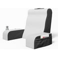 thumbnail image 1 of Kolbs Almohada de Lectura | Soporte Completo para Comodidad de Espuma Sólida | Almohada de Respaldo para Sentarse en la Cama Viendo Televisión, Leyendo O Jugando - Almohada de Soporte para la Espalda con Brazos (Gris/blanco, Estándar), 1 of 8