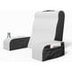 thumbnail image 1 of Kolbs Almohada de Lectura | Soporte Completo para Comodidad de Espuma Sólida | Almohada de Respaldo para Sentarse en la Cama Viendo Televisión, Leyendo O Jugando - Almohada de Soporte para la Espalda con Brazos (Gris/blanco, Estándar), 1 of 8