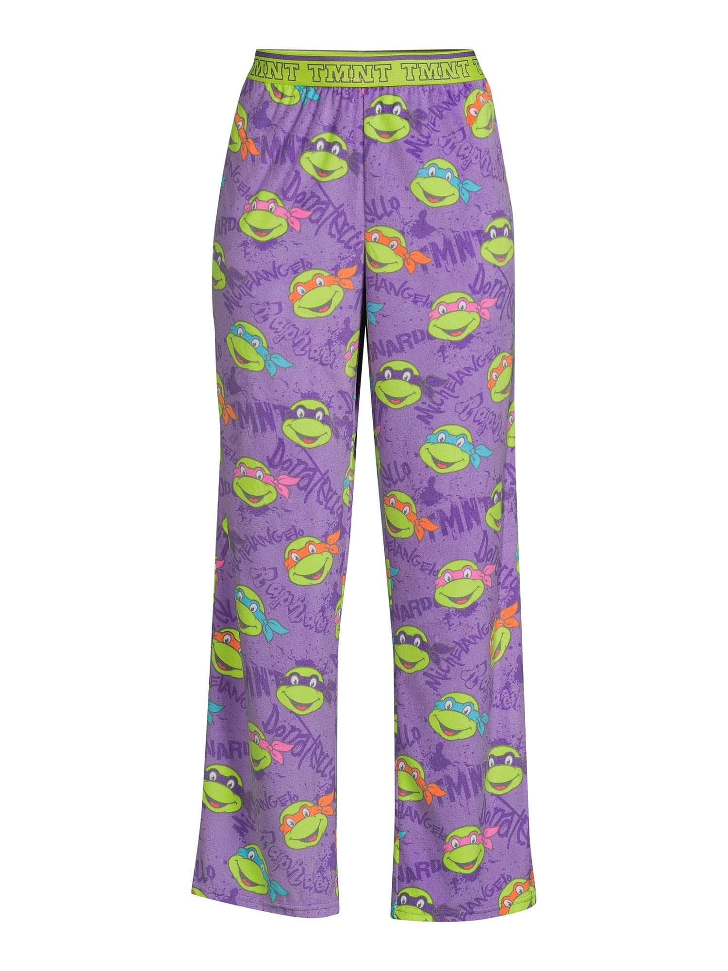 Intimo Nickelodeon Women's Teenage Mutant Ninja Turtles 2 Piece Pajama Set Jogger (M)