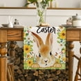 thumbnail image 4 of Boovnll Sets de Table Joyeuses Pâques Colorés Décorations de Table à Manger Colorées Lapin Camion Décorations de Table de Cuisine, 4 of 6