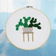 thumbnail image 4 of Abbracc Full Range of Embroidery Plant Pattern Embroidery Material Package Style4, 4 of 8