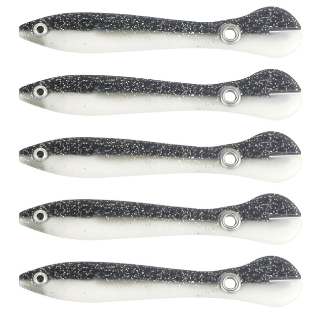 Ndcxsfigh 5 Uds Cebo Pesca Suave 7cm 6g Loach Fake Wobbler Señuelos Natación (blanco)