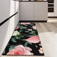 thumbnail image 4 of Pioneer Flower Floral Print Pattern Kitchen Rug Mat,Kitchen Runner Rugs Non Skid Washable,Decorative Kitchen Floor Mats for Kitchen,Sink,Laundry,17"X47", 4 of 5