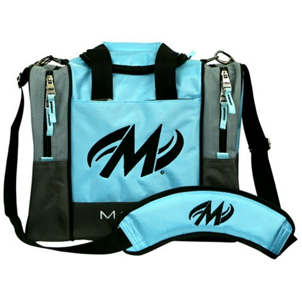 motiv shock single tote bowling bag cyan