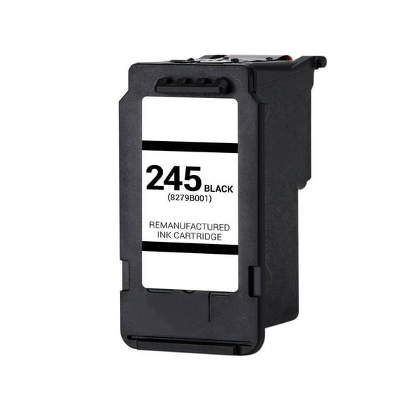 Canon PG-245XL Remanufactured Black Ink Cartridge High Yield (8278B001AA) - Economical Box