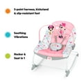 thumbnail image 5 of Disney Baby 2-in-1 Slip Resistant Vibrating Infant & Toddler Baby Rocker Chair, Minnie Mouse by Bright Starts, 5 of 17