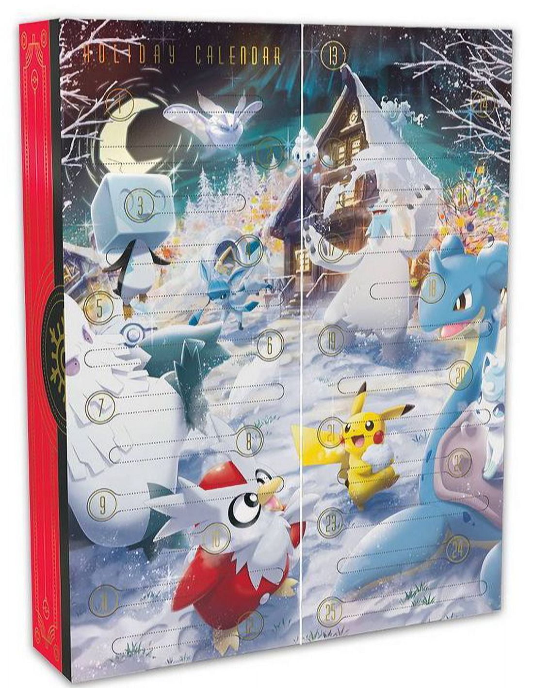 Pokemon Center Online Postcard October 2022 Mini Game Product Calendar Anime