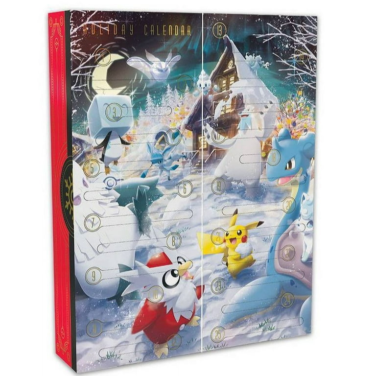 Pokémon Advent Calendar, Celebrate the holidays in an exciting new way  with the Pokémon 24-Pack Holiday Calendar! The Holiday Calendar contains 24  pieces and includes 18 2”, By Jazwares
