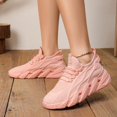 thumbnail image 3 of CHICVOMEY Breathable Sneakers for Women Running Shoes Lace Up Sneakers Non-Slip Blade Sole Comfortable Sneakers Casual Walking Shoes, 3 of 6