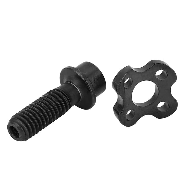 Juego De Tornillos Para Desviador Delantero, Tornillos Ligeros Para Bicicleta Plegable Para Carretera ZAQW negro