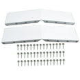 thumbnail image 2 of 2/4Pcs Gutter Valley Splash Guards Rain Gutter Valley Roofing Gutter Guards Roof, 2 of 5