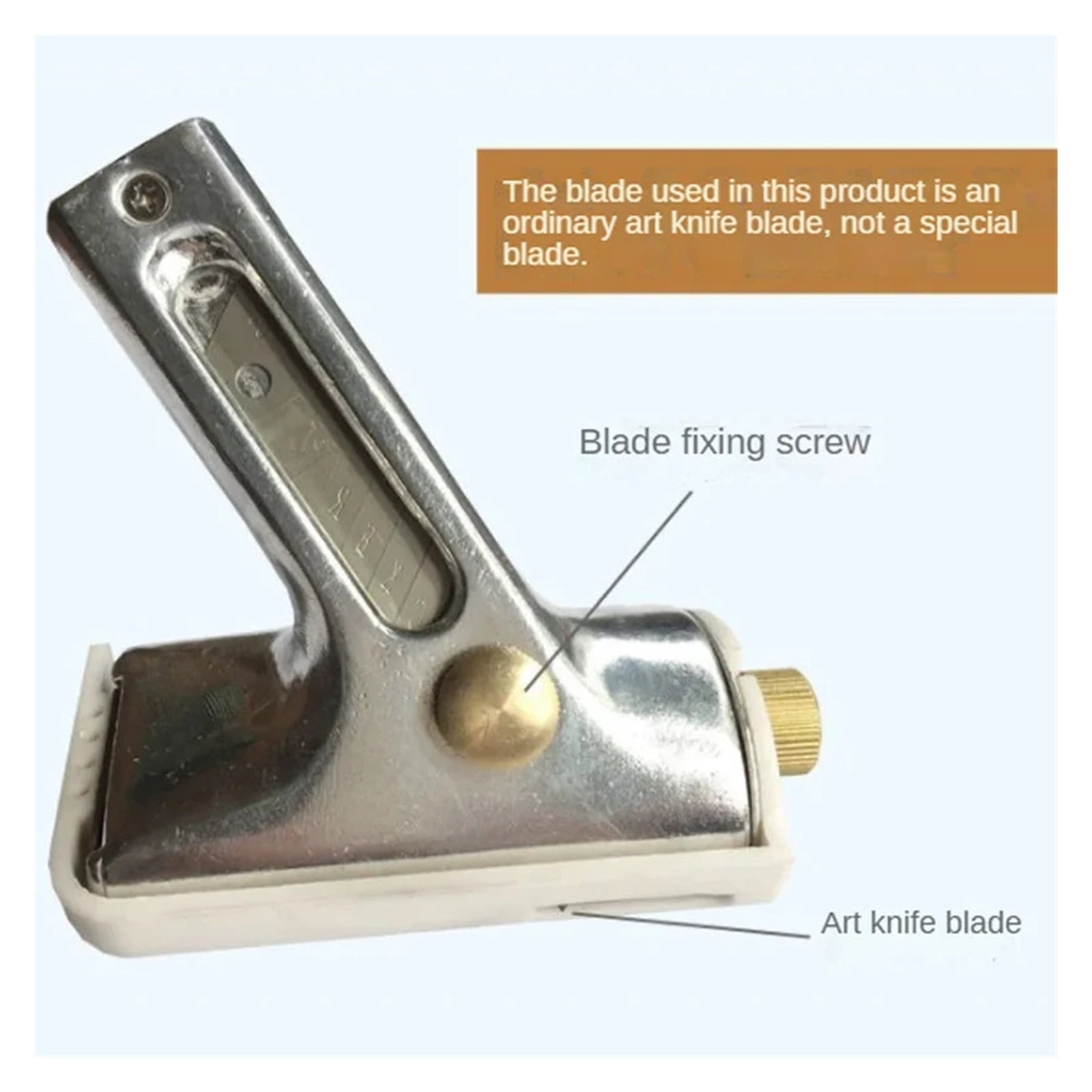 Household Linen Floor Construction Tool,Corner Manual Closing Push Knife,PVC Plastic Wall Cutter ,Durable Design