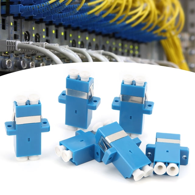 Acoplador de fibra Óptica, Adaptador de Fibra Óptica Conector de Fibra ÓPTICA 50 PCS CONECTOR DE FIBRA LC PARA SUMINISTROS INDUSTRIALES PARA EQUIPOS DE PRUEBA