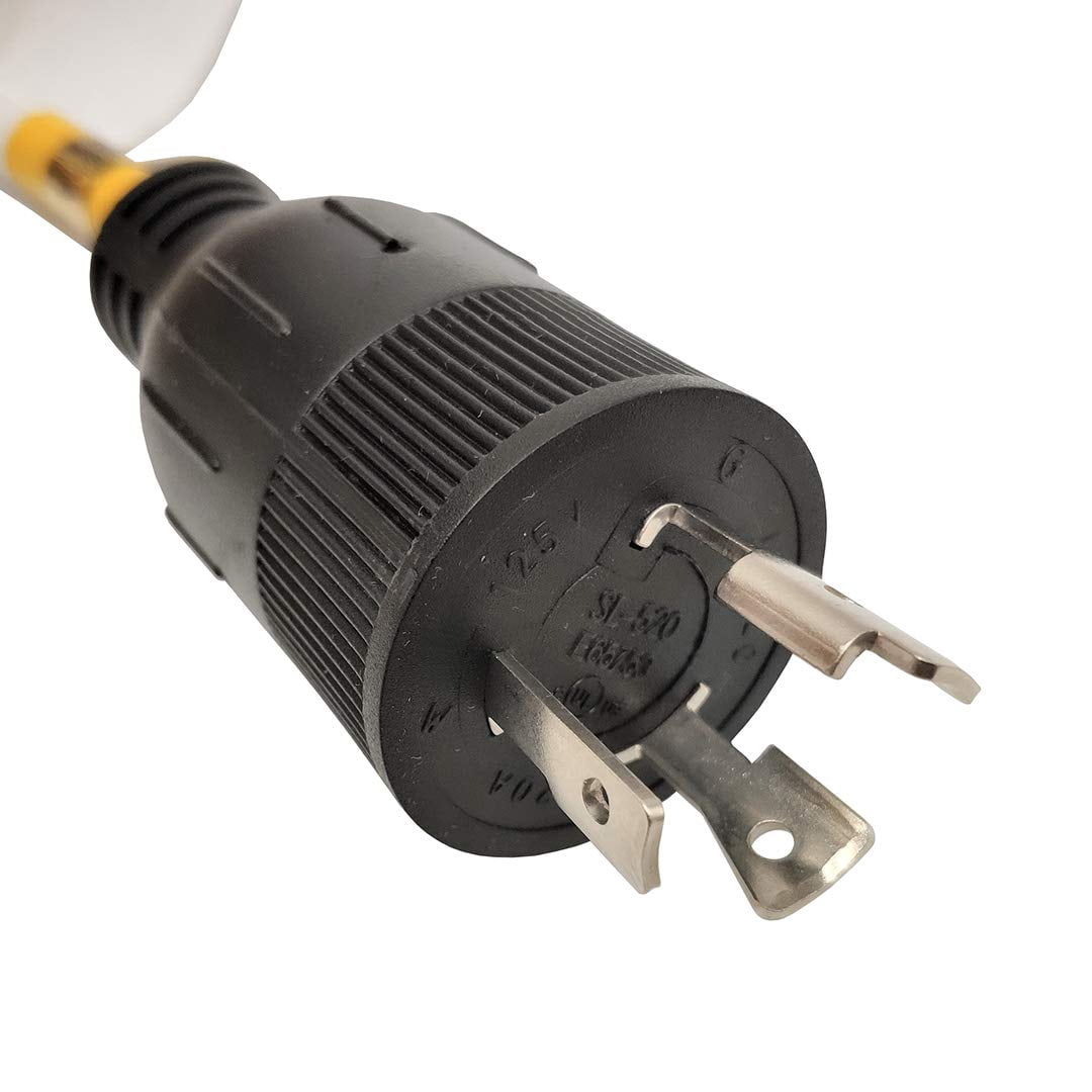 Parkworld 61742 NEMA L5-20 Extension Cord, Locking 3-Prong, 20 AMP, 125 Volts, 5000 Watts (25FT)