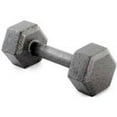 thumbnail image 2 of Weider Cast Iron Hex Dumbbell with Knurled Grip, 12 lbs, 2 of 3