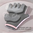 thumbnail image 4 of Guantes de culturismo de medio dedo Guantes de ejercicio de yoga antideslizantes Equipo de entrenamiento FLhrweasw Nuevo, 4 of 9