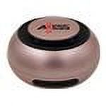 AXESS Bluetooth Speaker Built-In Rechargeable Battery Rose Gold SPBW1048RG - image 3 of 5
