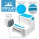 thumbnail image 2 of Taburetes de dos escalones para niños, azul - Escalones de seguridad para niños pequeños para el baño, la cocina y el entrenamiento para ir al baño - Patas antideslizantes, agarre de fricción texturiz Namotu DCF290, 2 of 7