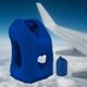 thumbnail image 4 of Almohada de viaje inflable Soledad Soporte para La Cabeza Regalo Reposacabezas para el Hogar cuello Transpirable Azul, 4 of 9