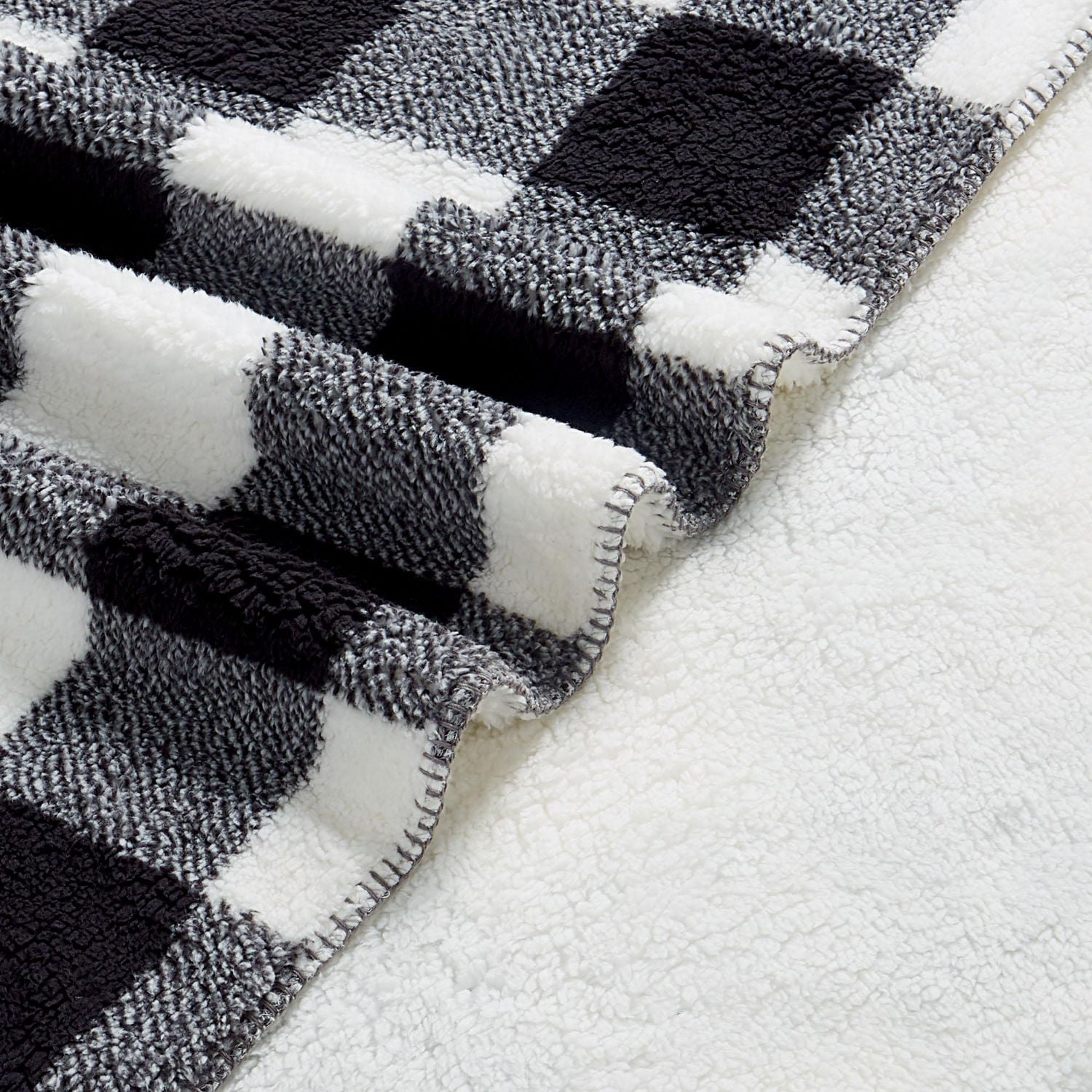 Couverture en sherpa HOMETRENDS
