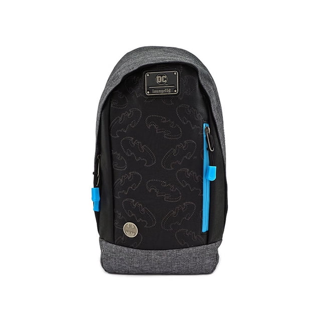 LOUNGEFLY X DC COMICS BATMAN 80TH ANNIVERSARY SLING BAG Loungefly Sling Bag