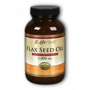 Flax seed oil 1000mg Organic LifeTime 90 Softgel