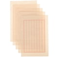 thumbnail image 1 of MasteelfCA 50 Sheets Chinese Calligraphy Paper Calligraphy Writing Paper Practice Paper, 1 of 9