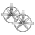 thumbnail image 1 of 2pcs Clothesline Pulley Clothes String Pulley Clothes Line Pulley Hanging Rope Pulley, 1 of 5