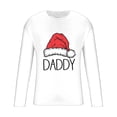 thumbnail image 5 of Blusas y camisas de manga larga y cuello redondo para hombre, informales, con estampado navideño, deportivas, de poliéster., 5 of 5