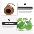 thumbnail image 4 of KAKOWELY 4Pcs Gecko Coconut House Coconut Shell Hanging Design Comfortable Living Environment for Small Pets, 4 of 8