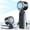Black, variant on Easyriver Portable Handheld Turbo Fan with Ice Cooler, 5 Gear Wind, Up to 12 Working Hours, 3 IN 1 Rechargeable Personal Cooling Fan with LED Display for Outdoor, Travel, Beach (Mint Green)