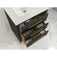 thumbnail image 4 of Alma Barsalona 48" Bathroom Vanity Dawn grey , Golden Brass Hardware, 4 of 13