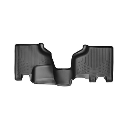 WeatherTech Custom Fit FloorLiners compatible with 2008-2012 Jeep Liberty - 2nd Row, Black