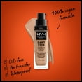 thumbnail image 2 of NYX Professional Makeup Can't Stop Won't Stop 24hr Full Coverage Liquid Foundation, Matte Finish, Waterproof, Medium Buff, 2 of 8