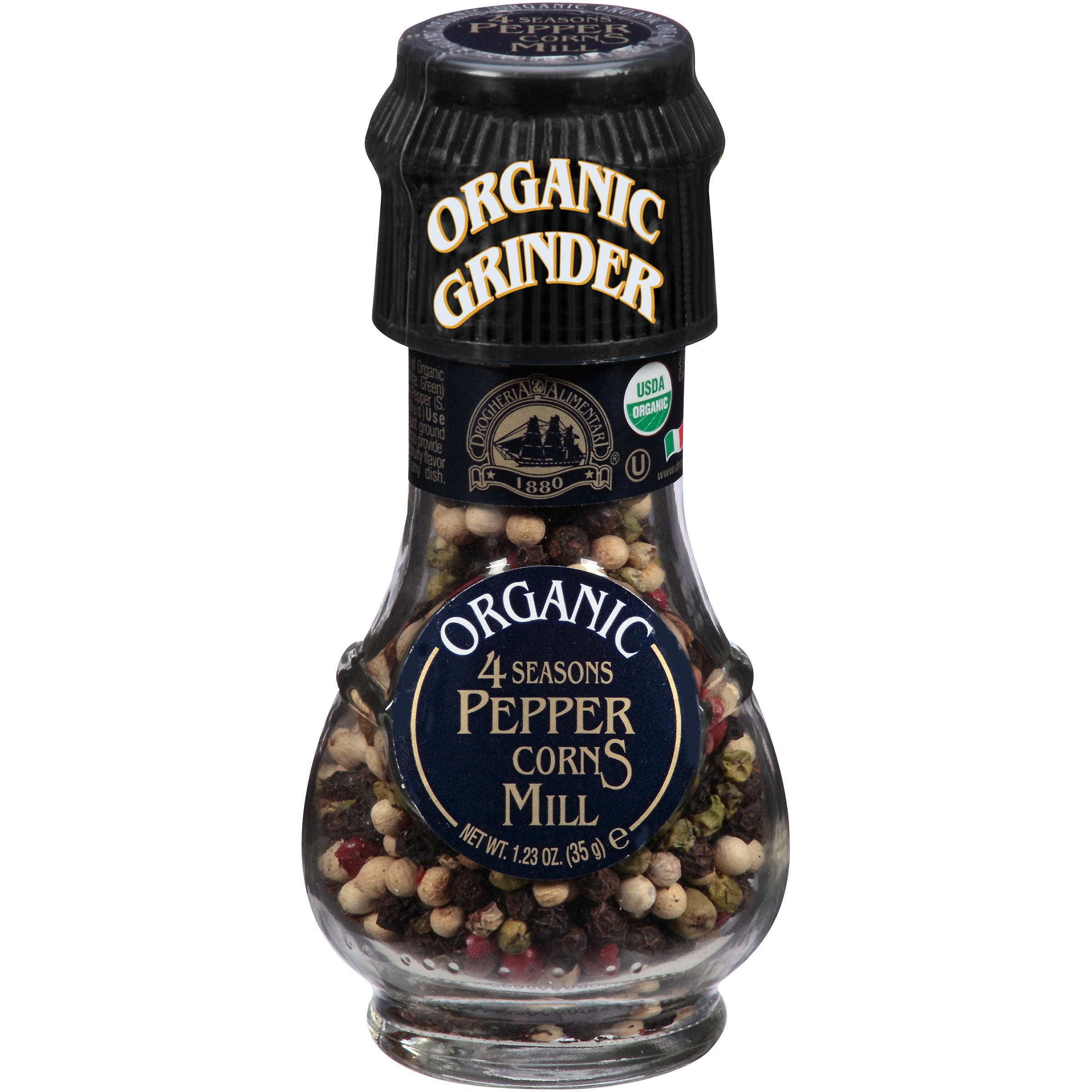 Drogheria & Alimentari Organic 4 Seasons Peppercorn Grinder, 1.23 Oz by Mccormick