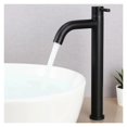 thumbnail image 2 of Black Sink Faucet Bathroom Counter Faucet Single Cold Water Stainless Steel Single Hole, 2 of 5