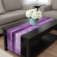 thumbnail image 4 of Purple Table Runner 72 Inches Long, Retro Oil Painting Modern Abstract Art Aesthetics Kitchen Coffee Dining Table Decoration for Home Party Birthday Wedding Home Decor 14x72 Inches, 4 of 8