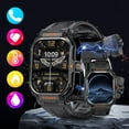 thumbnail image 2 of Pisexur Electrónica para Hombres Reloj Deportivo Reloj Auriculares En 1 Reloj Bluetooth Control de Llamadas NFC Multi Sport.01 Pantalla Grande Soporte Llamadas Inalámbricas Electrónica para Niños, Or, 2 of 8