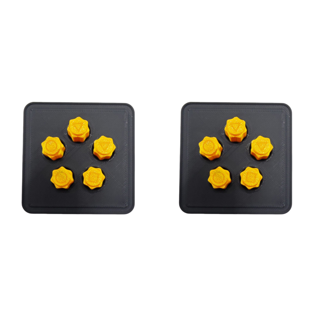 Juego tradicional Juego Gonggi Jack Stone Pebbles Juego para juegos familiares Oro