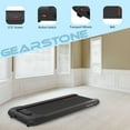 GEARSTONE Treadmill Walking Pad, Under Desk Treadmill 16 KM/H, Treadmills for Home with LCD