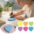 thumbnail image 1 of Adorable Heart Shaped Stickers for Daily Notes and Journaling with Six Colors, 1 of 6