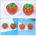 thumbnail image 6 of AURARMLET 20Pcs Mini Resin Persimmon and Orange Fake Fruit Ornaments for Office, Home, Party Decoration, 6 of 7