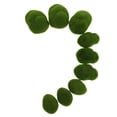 thumbnail image 4 of 50 piezas de rocas de musgo artificiales DIY Micro paisaje realista piedras de musgo de imitación decoración de pared de planta verde para el hogar, oficina, jardín y más, 4 of 6