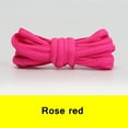 thumbnail image 1 of 1 Paire de Lacets Demi-Cercle Espadrilles de Course Classiques Lacets Ronds Unisexe Enfants Adultes Bottes Décontractées Lacets de Tennis 100/120/140/160 cm Rouge Rose 120 cm, 1 of 6