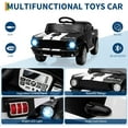 thumbnail image 2 of M optimized 12V Ride on Car with Remote Control, Battery Powered Ride On Toy, Upgrade Panel, Bluetooth, Shock Absorbers, Safety Belt, LED Lights, 2 of 7