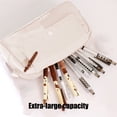 thumbnail image 4 of Fiudx Ofertas flash del día Estuche grande para lápices, bolsa para lápices de gran capacidad, bolsa de almacenamiento alto para rotuladores, bolsa de maquillaje para suministros de escritorio de ofi, 4 of 6