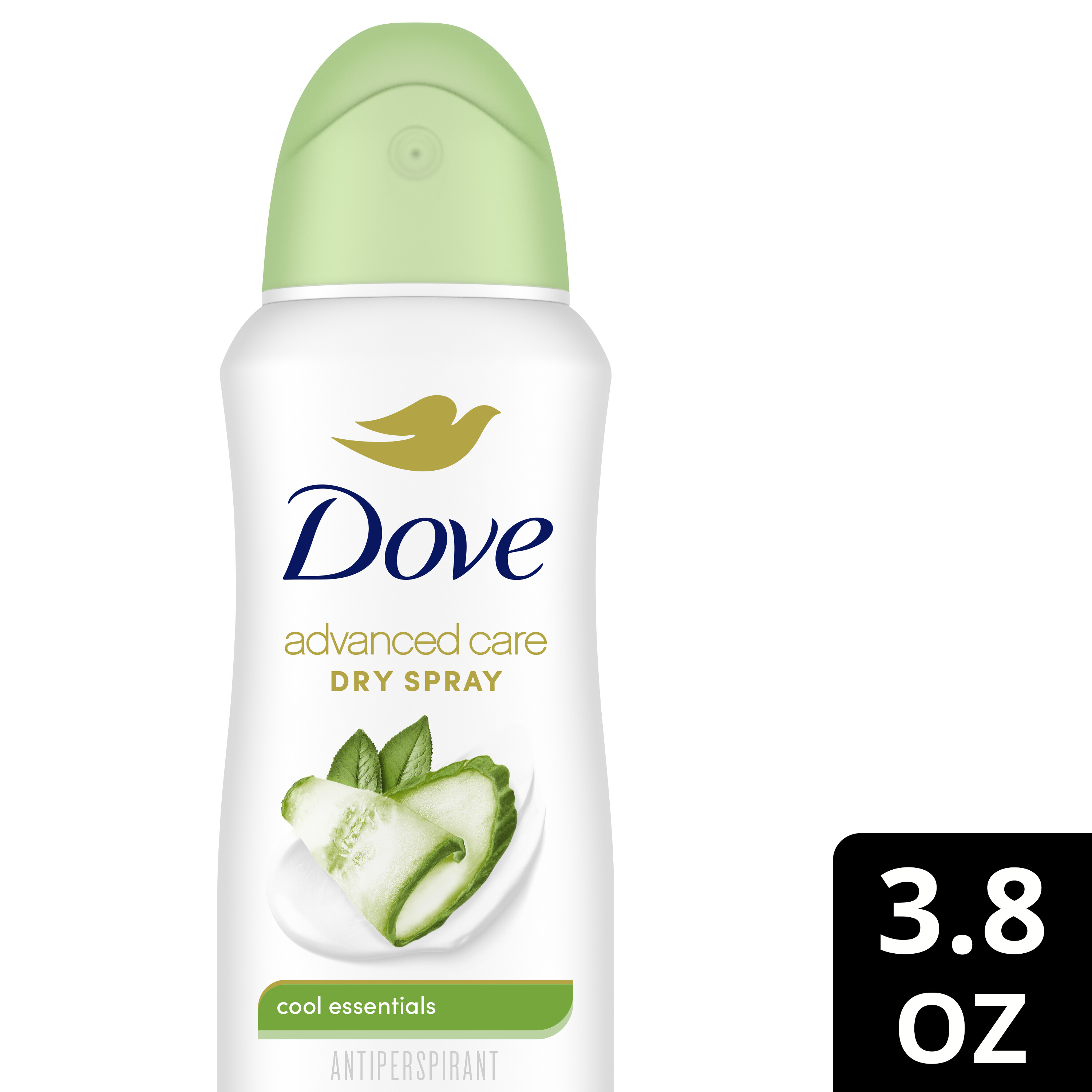 Dove Advanced Care Long Lasting Women's Antiperspirant Deodorant Dry Spray, Cool Essentials, 3.8 oz - image 3 of 11